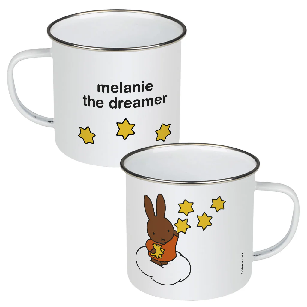 melanie the dreamer  Personalised Enamel Mug