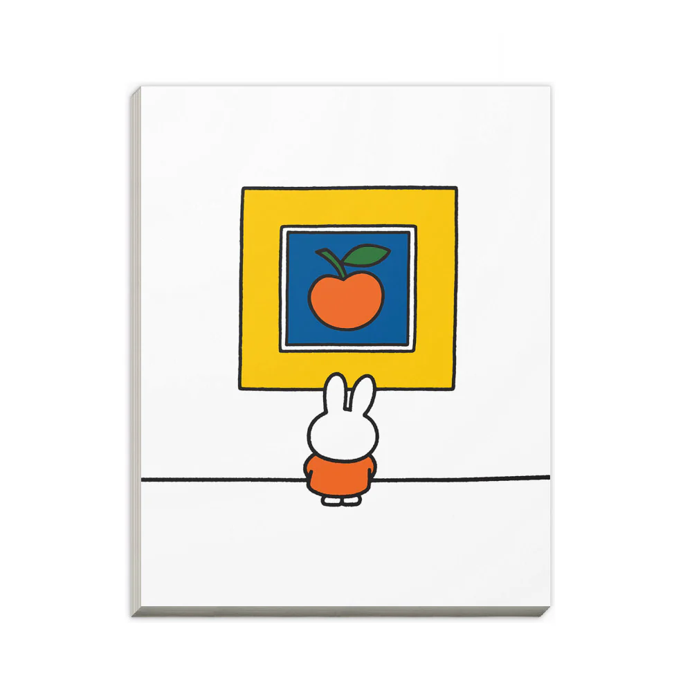 Miffy Apple Art A6 Notepad