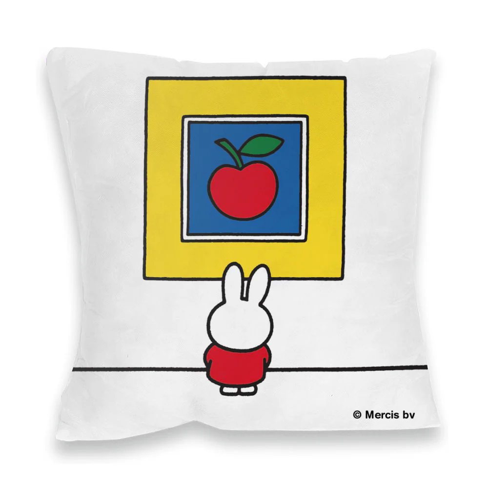 Miffy Apple Art Cushion