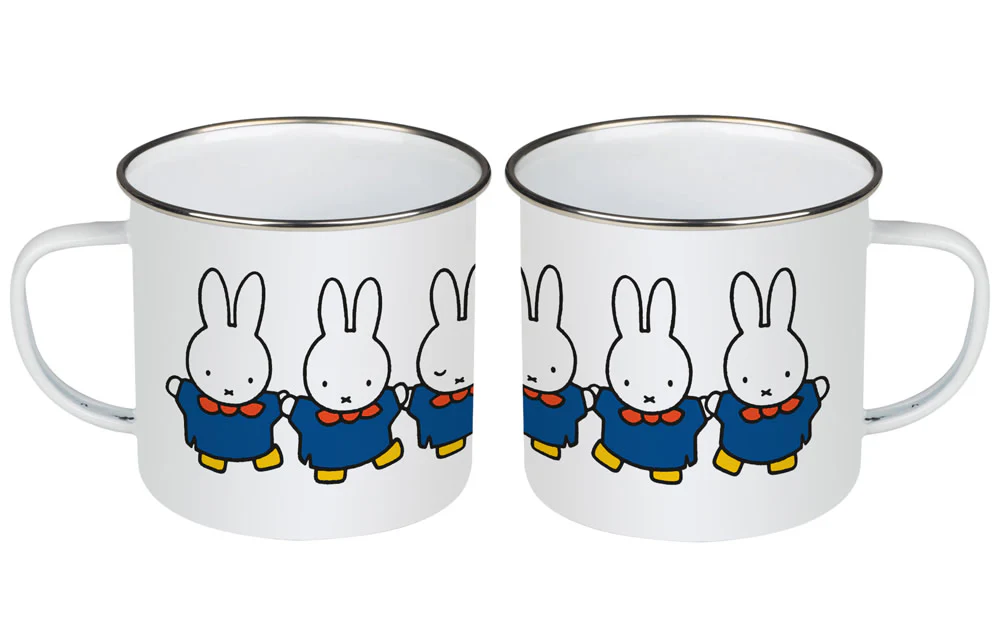 Miffy dancing Enamel Mug