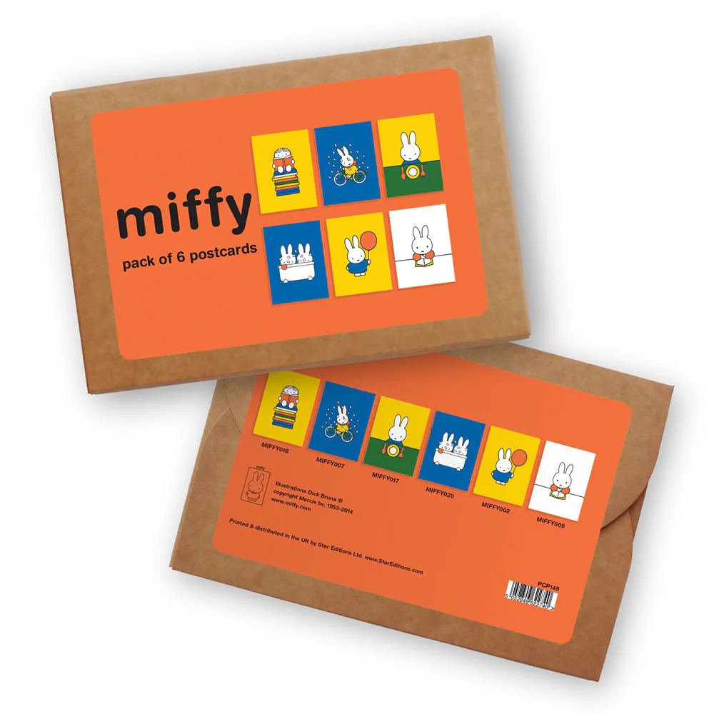 Miffy Postcard Pack set 2