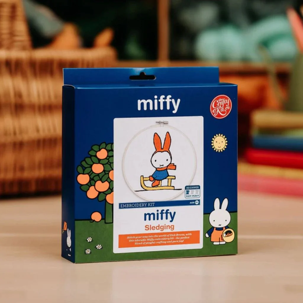 Miffy Sledging Embroidery Kit - Image 5