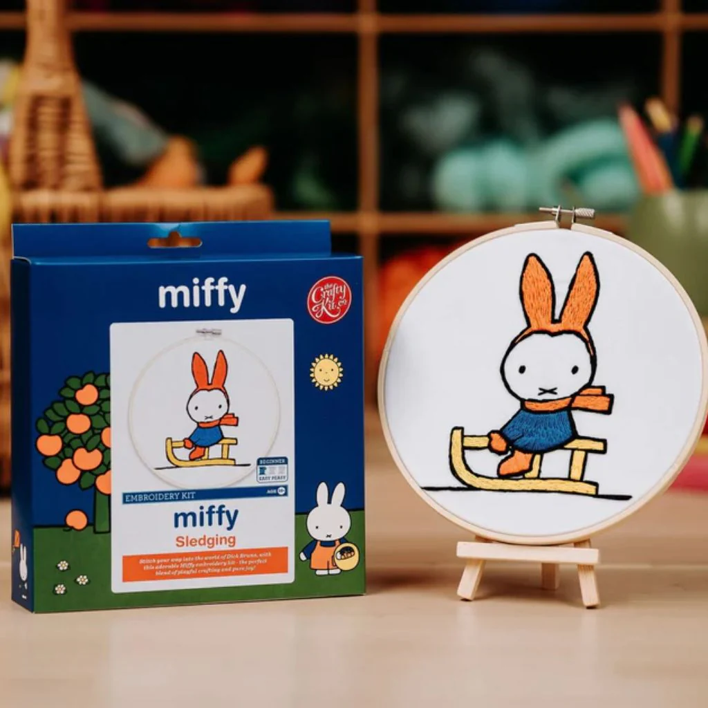 Miffy Sledging Embroidery Kit - Image 6