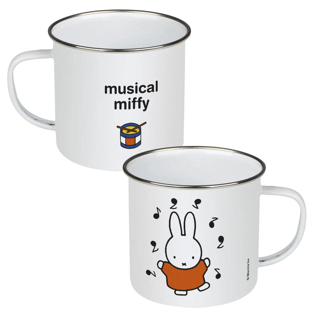 musical miffy  Personalised Enamel Mug